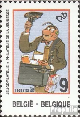 Produktbild von Briefmarken Belgien 1989 Mi 2391 (kompl.Ausg.) postfrisch Jugendphilatelie