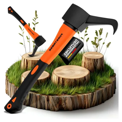 Produktbild von Sappie 37 cm Forstwerkzeug | Handsappie aus hochwertigem Fiberglas | Sappi mit Ergogrip für sicheren Halt