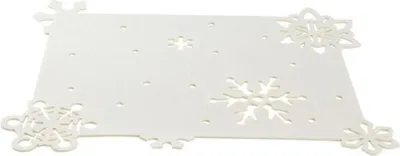 Obrázek produktu pro Toro Prostírání Vánoční Obdélník 45X35Cm Plstěné Bílé_Extutc