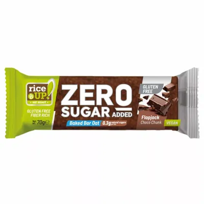 Produktbild von Rice Up Schoko Hafer Riegel Choco Chunk 70g / glutenfrei / ohne Zuckerzusatz / vegan