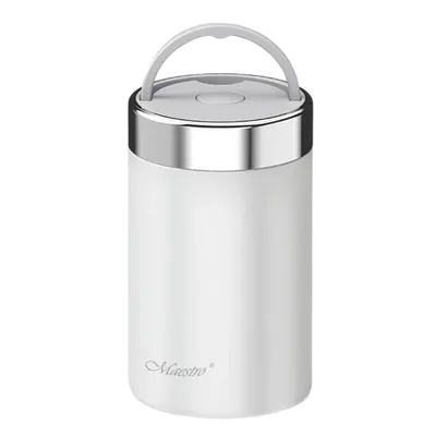 Produktbild von Thermosflasche maestro mr-1649-75-weiß 750 ml