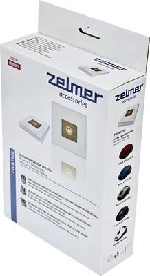 Produktbild von Zelmer ZVCA110B, Staubsaugerbeutel, Weiß