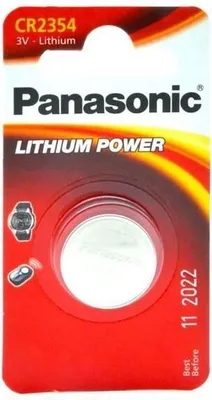 Produktbild von Panasonic Lithium CR2354 Knopfzellenbatterie 3V 560mAh 1Stk. 5410853038481