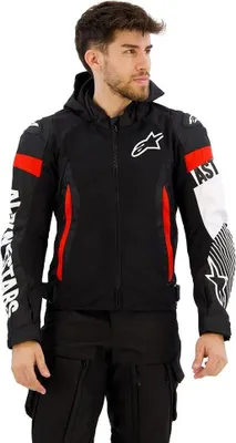 Zdjęcie produktu dla Alpinestars Zaca Air Jacket Black/White/Red Fluo 2XL Textilná bunda