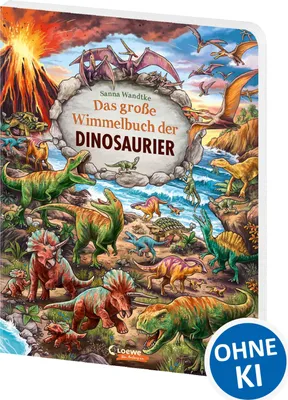 Produktbild von Das große Wimmelbuch der Dinosaurier