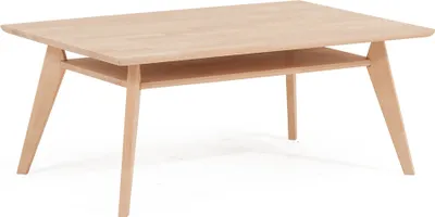 Produktbild von Couchtisch Tisch CARLOS Buche Massivholz 110x70 cm