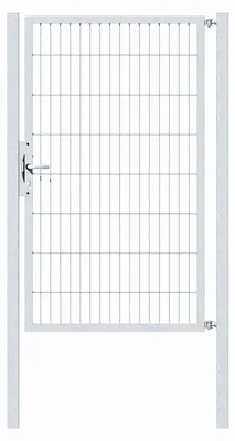 Zdjęcie produktu dla Brama pojedyncza Alberts 646769 Flexo z akcesoriami, ocynkowana ogniowo, szerokość 100 cm, wysokość 180 cm