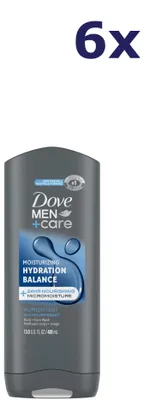 Produktbild von 6x Dove men+care douchegel clean comfort 400 ml