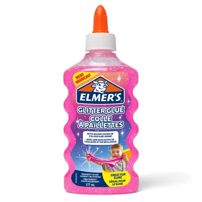 Image de Elmers Glitzerkleber Pink 177ml