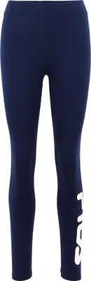 Produktbild von FILA Damen Leggings Baek, stretchig, mit elastischem Bund und großem Logoprint