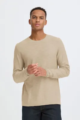 Produktbild von Blend BHABAS Herren Strickpullover Feinstrick Pullover 100% Baumwolle Regular Fit