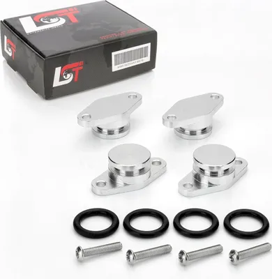 Produktbild von 4x Drallklappe Set 22mm Aluminium mit O-Ring Ansaugbrücke für BMW X3 1er 3er 5er