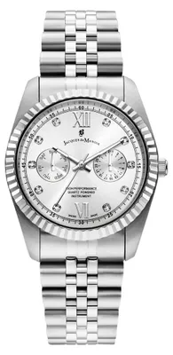 Image de Jacques du Manoir Montre dateur Inspiration Multifunction Silver