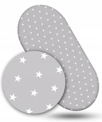 Produktbild von Babymam Kinderwagen-Laken Spannbettlaken Baumwolle 38x80cm
