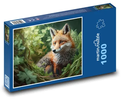 Obrázek produktu pro martinpuzzle - Puzzle 1000 - Liška - lesní zvíře, mládě