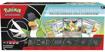 Produktbild von Spanish Pokemon Trainers Tools Collectible card game box