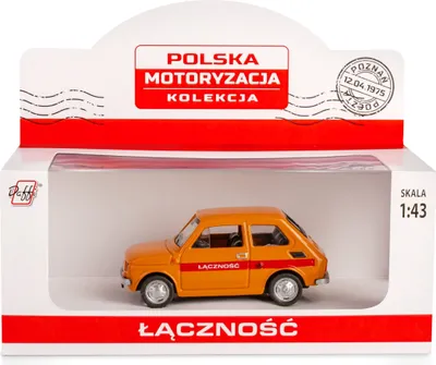 Immagine prodotto di Fiat 126p Łączność, modello in scala 1:43