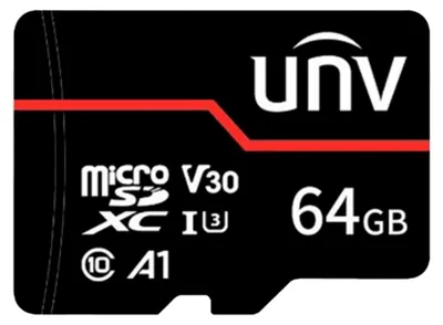 Produktbild von Uniview microSD-Speicherkarte 64GB C10