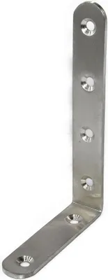 Produktbild von Edelstahl Winkel 125x75x19mm Lochwinkel Montagewinkel Verbinder