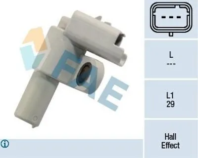 Produktbild von FAE Nockenwelleposition Sensor für FORD Fiesta Mk6 Schrägheck (JA8, JR8) Nockenwellen 79151