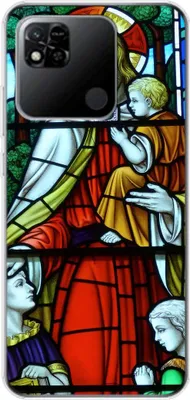 Produktbild von König Design Hülle kompatibel mit Xiaomi Redmi 10A Kunststoff Soft Handyhülle - Handy Case Gottes Segen