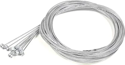 Produktbild von 10x Bremszug 1800 mm Länge Stahlseil Ø 1,5 mm Fahrrad Rad Bowdenzug Bremsseil