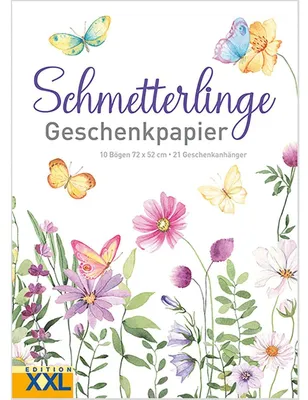 Produktbild von Schmetterlinge - Geschenkpapier