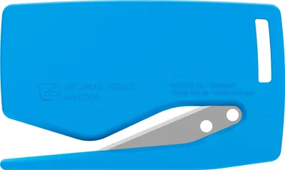 Produktbild von MARTOR 10 x Sicherheitsmesser, Verdeckte Klinge, SECUMAX VISICUT, Profi Cuttermesser, Leicht, Kunststoff, Rechts- & Linkshänder,