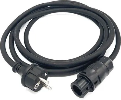 Image de Câble d'alimentation CA de 10 m avec fiche et prise Schuko pour micro-onduleur