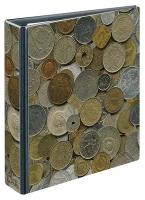 Produktbild von PUBLICA M Motiv-Ringbinder im Münzen-Design, leer