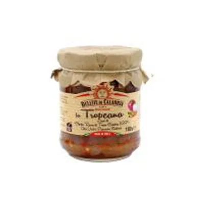 Produktbild von La Tropeana Sauce mit roter Zwiebel aus Tropea IGP 180 gr Delizie di Calabria