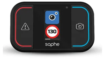 Produktbild von Saphe Drive Mini Verkehrsalarm mit Farbdisplay & Bluetooth