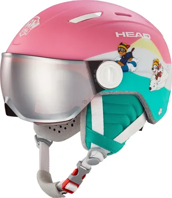 Produktbild von HEAD Maja Set Kinder Skihelm mit Visier pink 52-55 cm