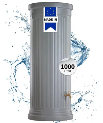 Productafbeelding van GARANTIA zuiltank 1000 L steengrijs