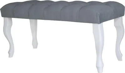 Produktbild von !Chesterfield Sitz Polster Bank Polster Sitz Bank Textil Stoff Holz Stil Hocker