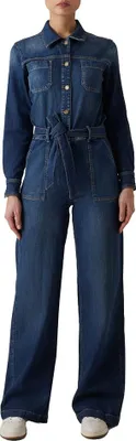 Produktbild von Guess Jeans Ls Coverall Overall Blau 25 Damen Blau 25