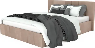 Obrázek produktu pro Muralo PREMIUM ČALOUNĚNÁ POSTEL do ložnice Čalouněná postel s podnožkou a plynovou tlakovou pružinou Postel s čalouněným čelem Manželská postel 140x200 Postel s úložným prostorem béžová