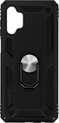 Produktbild von Hybrid Handyhülle mit Ring Halterung für Samsung Galaxy A32 5G – Schwarz