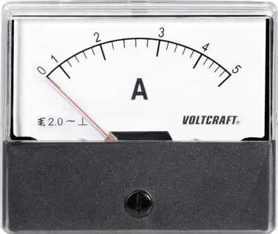 Produktbild von VOLTCRAFT AM-70X60/5A AM-70X60/5A Einbau-Messgerät AM-70X60/5A 5 A Dreheisen