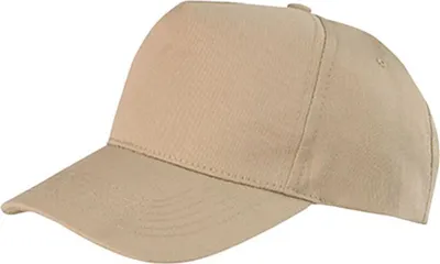 Immagine prodotto di Result Headwear RC084X | Boston 5-Panel Cap / Berretto / Cappello - Colore: Khaki - Taglia: Unica