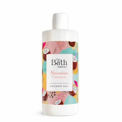 Obrázok produktu pre The Bath Factory Hawaiian Coconut sprchový gél 400 ml – pre všetky typy pleti