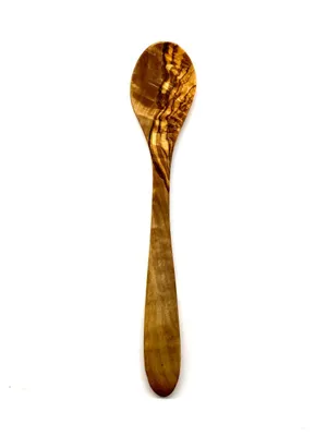 Produktbild von Esslöffel aus Olivenholz ca. 22 cm – natürlich, robust, lebensmittelecht