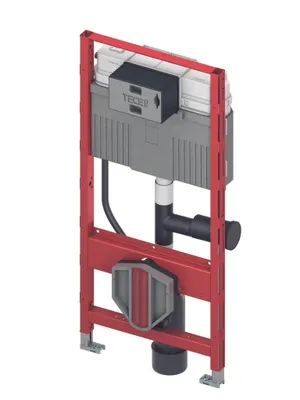Immagine prodotto di TECEprofil WC-Modul mit TECE-Spülkasten 1120mm ea. fit Bet. m Ansch f Absaug