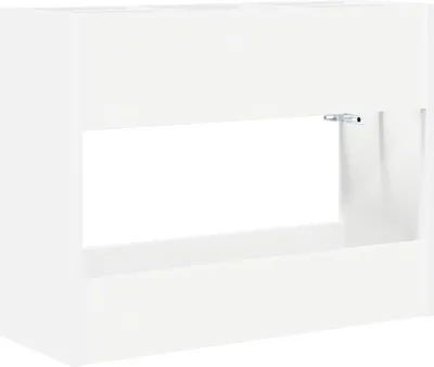 Obrázek produktu pro Stojan na slunečníky Bílá 65 x 24 x 50 cm kompozitní dřevo