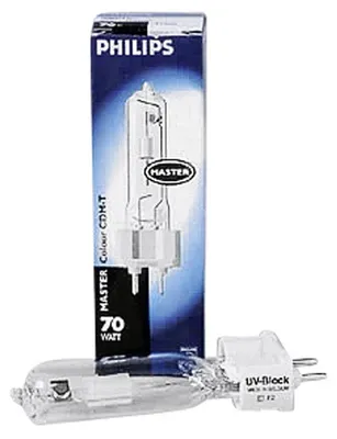 Produktbild von Philips 19927015 Halogen-Metalldampflampe MasterC CDM-T 70W 942 G12 1CT/12