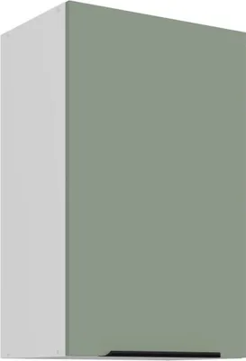 Image de Meuble haut de cuisine LUNARA - largeur 45 cm, vert/blanc