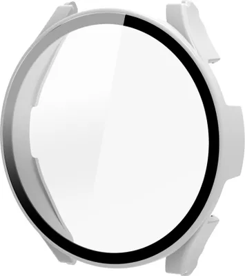 Produktbild von INF Hülle mit Displayschutzfolie für Samsung Galaxy Watch 4/5 40 mm Weiß