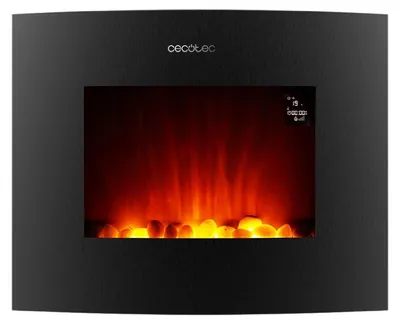 Zdjęcie produktu dla CECOTEC 05814 - Kominek elektryczny ReadyWarm 2650 Curved Flames Connected