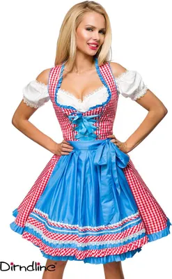 Produktbild von Dirndline - Traditionelles Karodirndl - XS -
