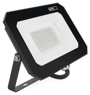 LED reflektor SIMPO 30 W, černý, neutrální bílá